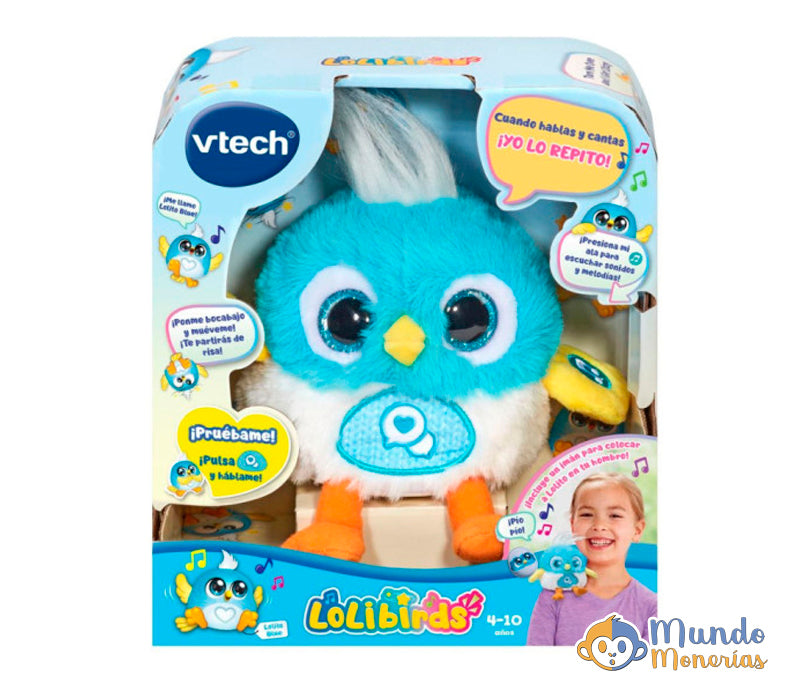LOLIBIRDS PELUCHE INTERACTIVO