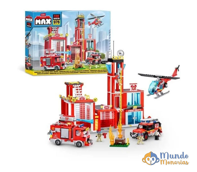 CONSTRUCCION ESTACIÓN DE BOMBEROS Y ESTACIÓN DE POLICIA MAX