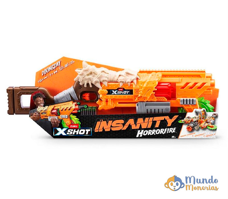 PISTOLA X-SHOT INSANITIY HORRORFIRE DOOMSDAY