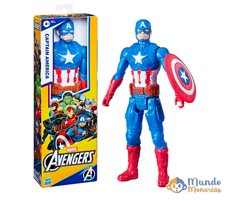 AVENGERS FIGURA TITAN CAPITAN AMERICA