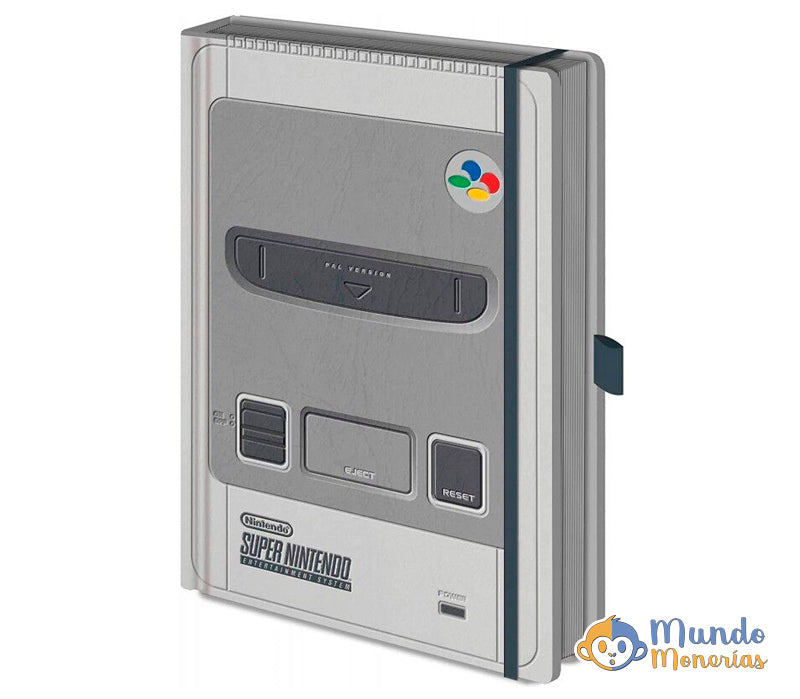 CUADERNO A5 PREMIUM NINTENDO