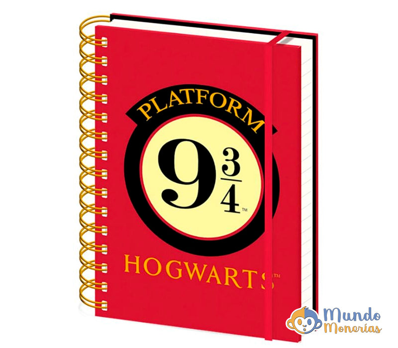 CUADERNO A5 PLATFORM 9 3/4 HARRY POTTER