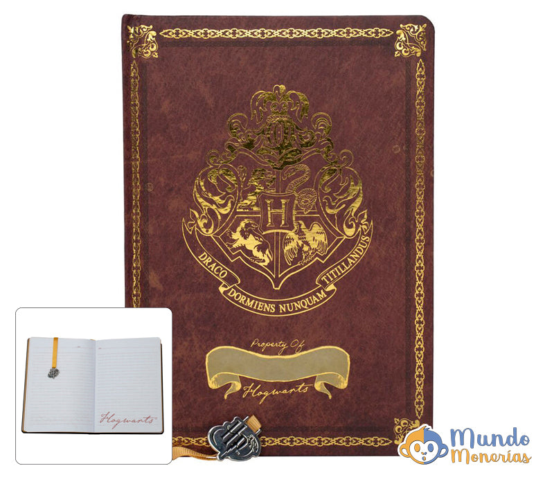 CUADERNO A5 HOGWARTS HARRY POTTER
