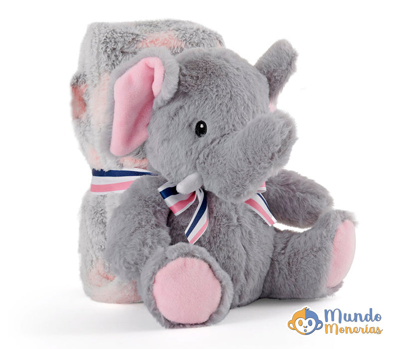 ELEFANTE ELLIE PELUCHE CON MANTA