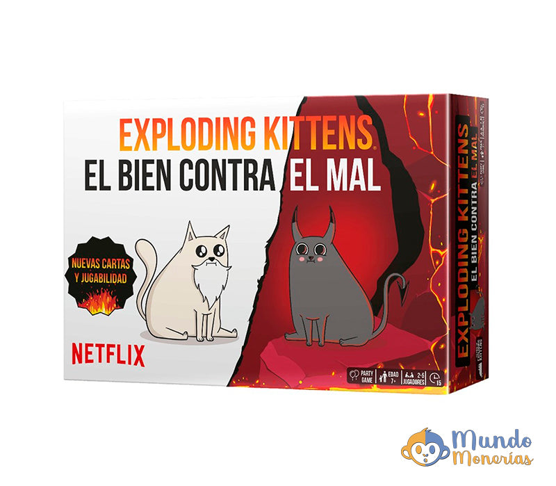 EXPLODING KITTENS - EL BIEN CONTRA EL MAL