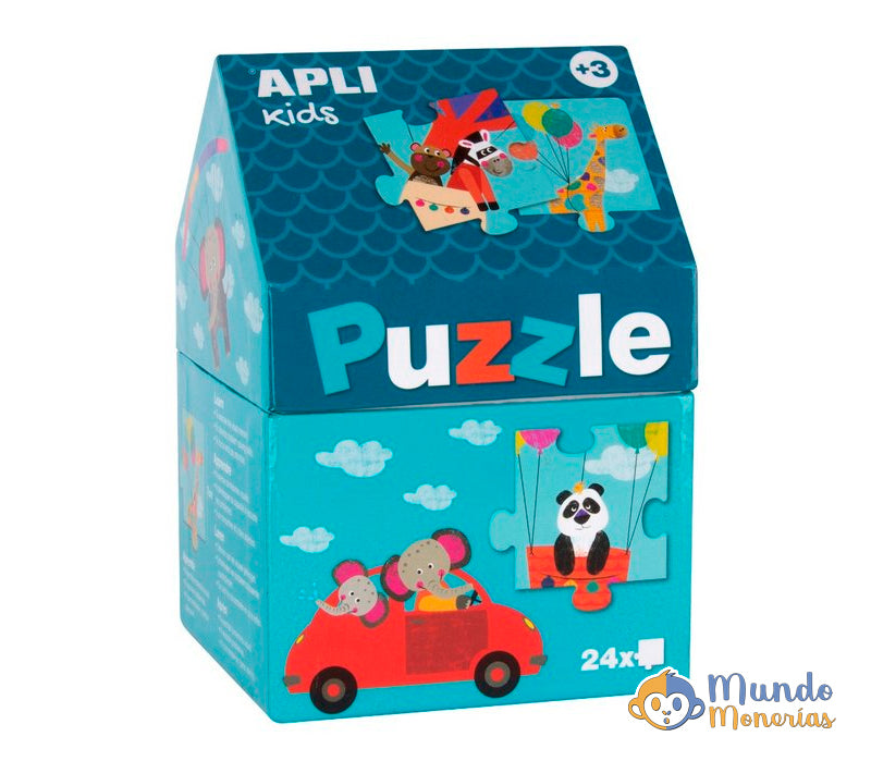PUZZLE CASITA SAFARI CAJA 24 PIEZAS