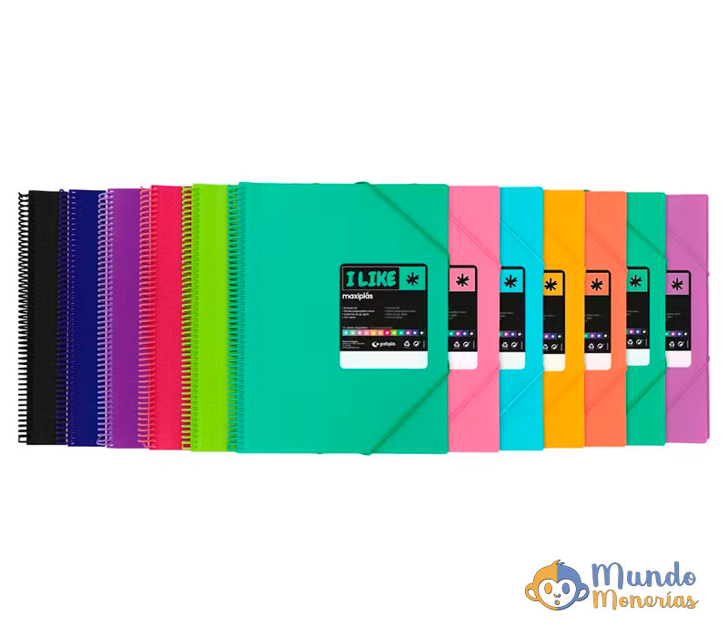 CARPETA 50 FUNDAS MAXIPLAS LIKE2 A4