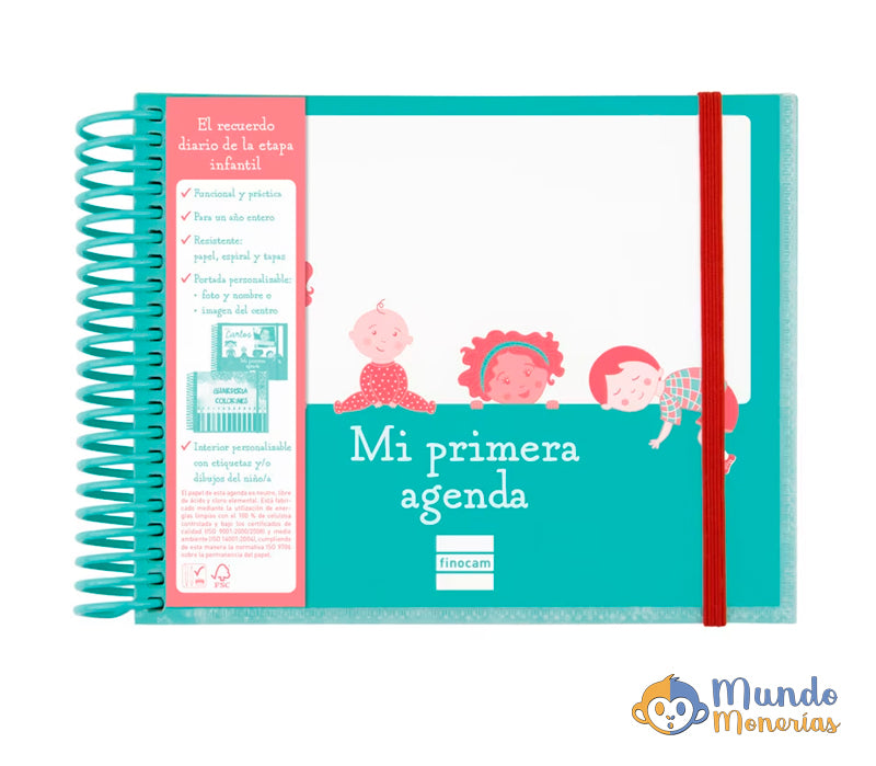 AGENDA NO FECHADA DÍA PAGINA INFANTIL