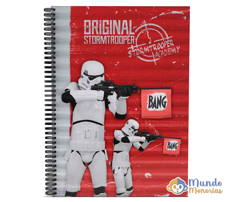 CUADERNO A5 BANG ORIGINAL STORMTROOPER