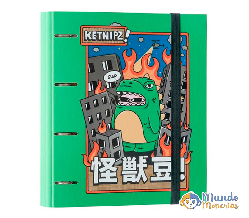 CARPETA 4 ANILLAS PREMIUM KETNIPZ