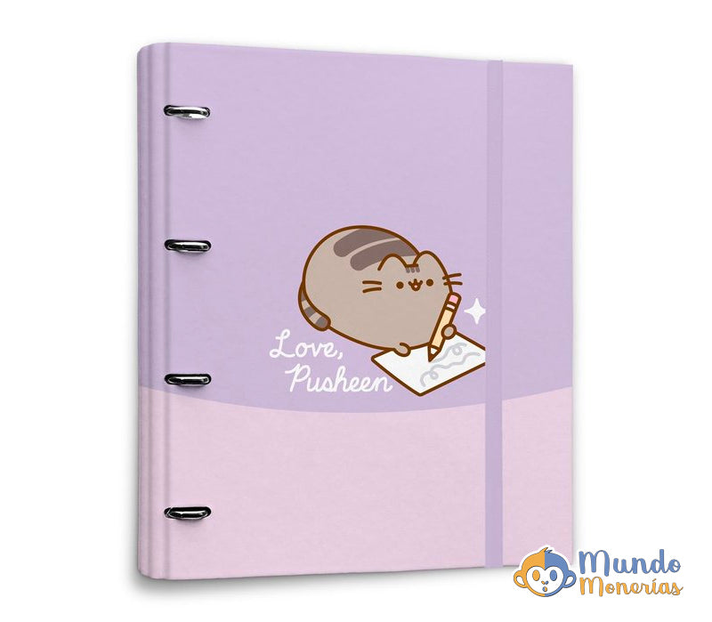 CARPETA 4 ANILLAS PUSHEEN MOMENTS