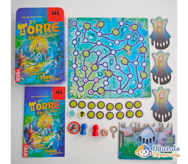 JUEGO DE MESA LA TORRE ENCANTADA LATA