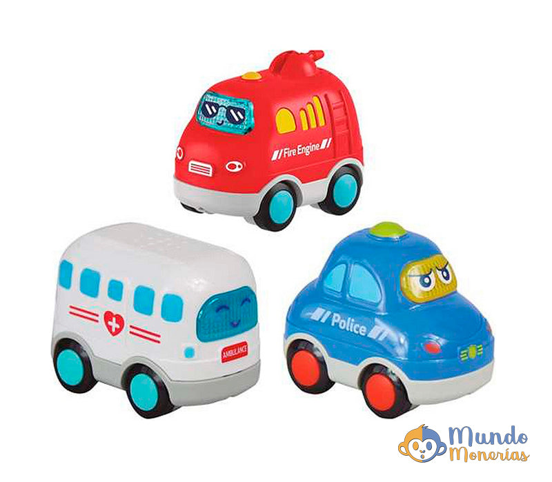 AMBULANCIA INFANTIL CON LUCES Y SONIDOS