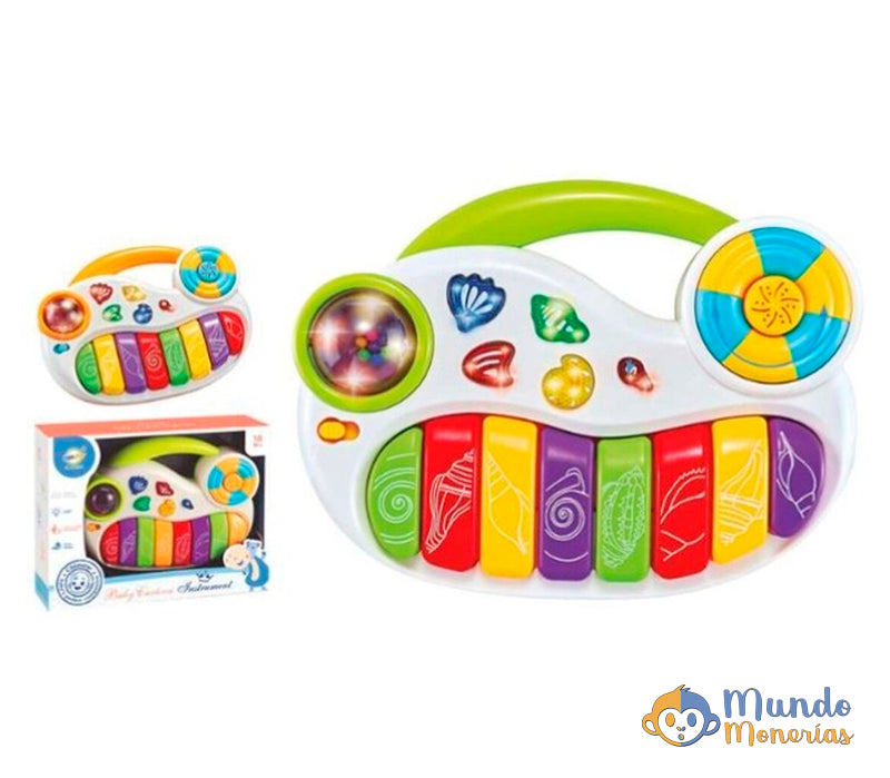ORGANO MUSICAL CON LUCES SONIDOS Y COLORES
