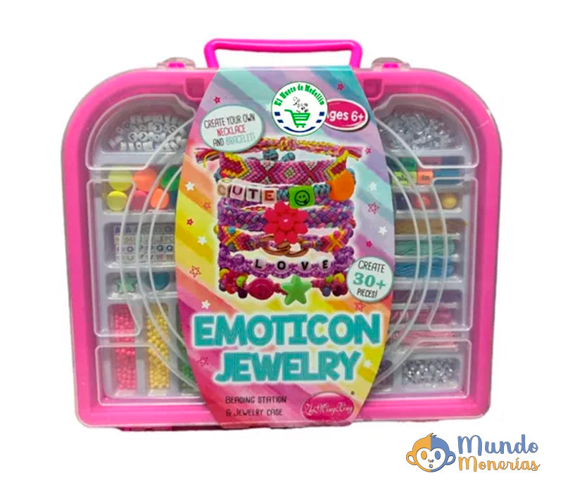 MALETÍN CREA PULSERAS CON ACCESORIOS