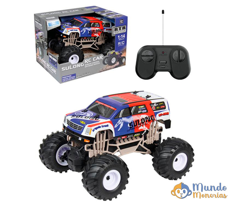 COCHE RADIO CONTROL TODO TERRENO SULONG 4x4
