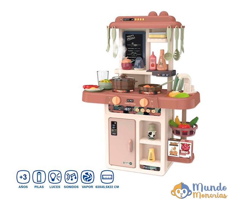 COCINA MODERNA CON ACCESORIOS