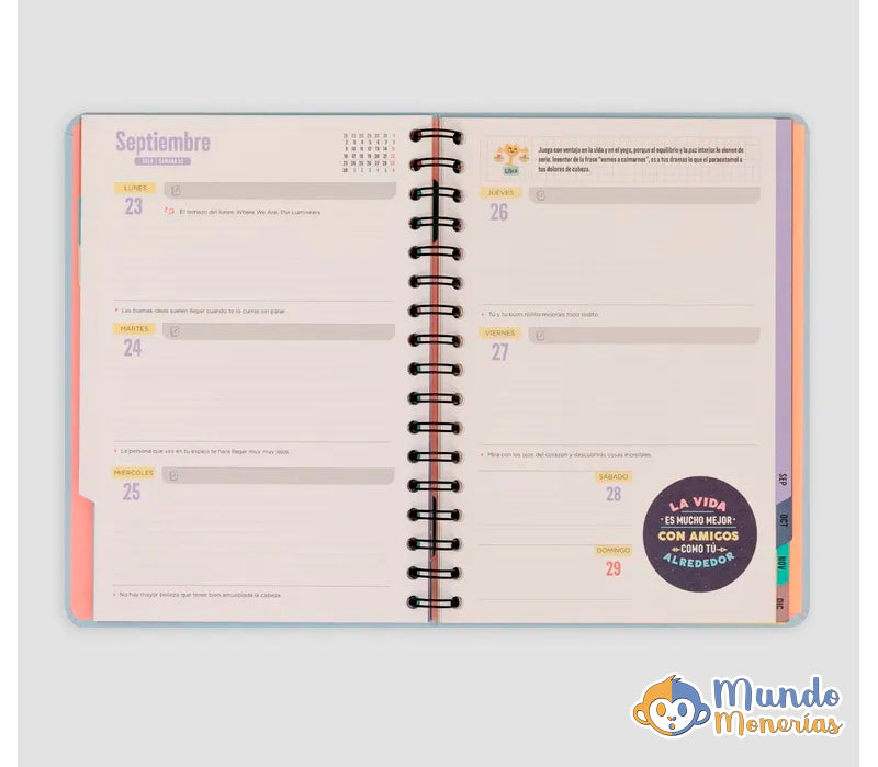 AGENDA OFFICE 2024 SEMANAL EXTRAGRANDE - SUEÑA A LO GRANDE