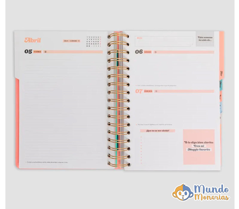 AGENDA OFFICE 2024 DIARIA - MI GRAN AÑO