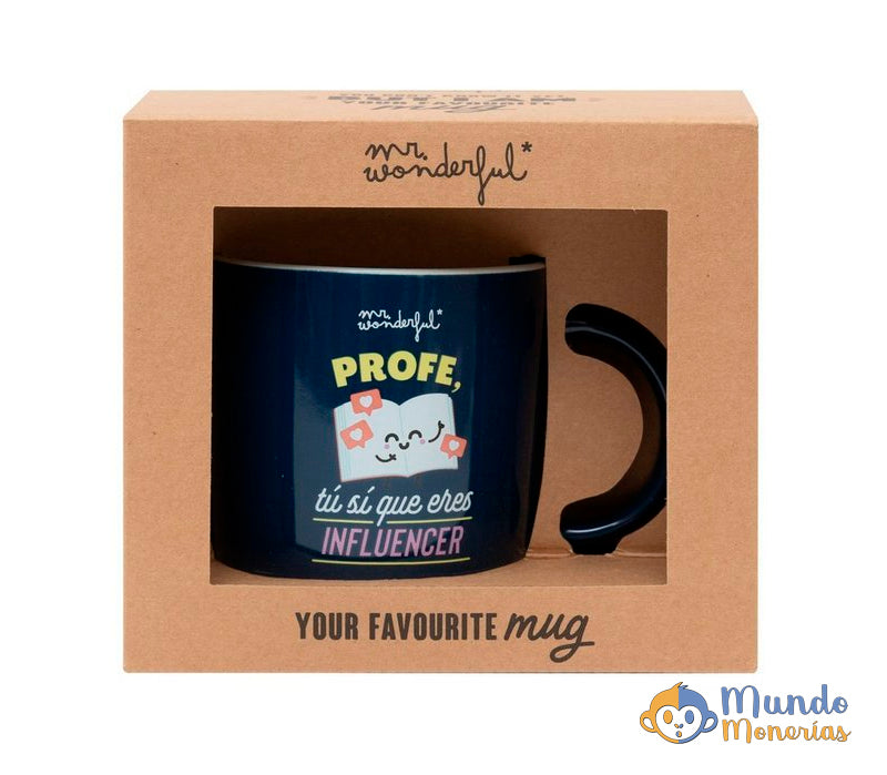 TAZA - PROFE TU SI QUE ERES INFLUENCER