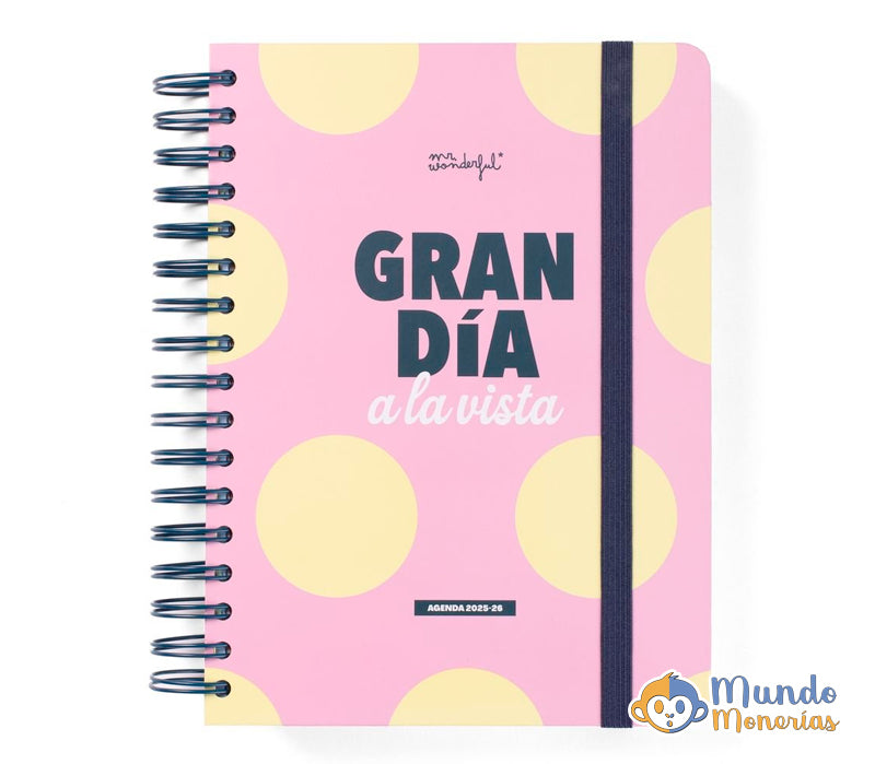 AGENDA ESCOLAR WONDER 25/26 DIARIA - GRAN DIA A LA VISTA