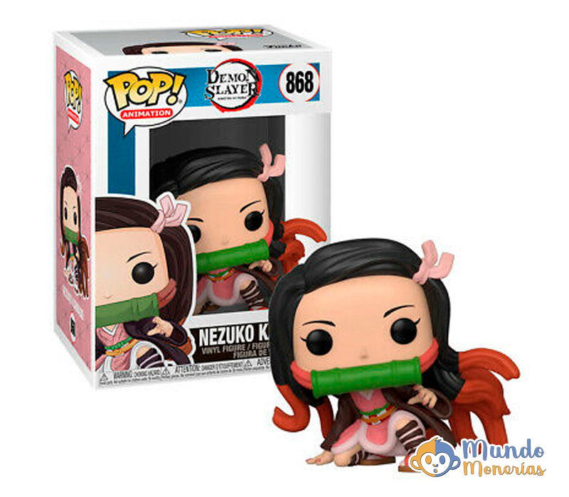 FUNKO POP DEMON SLAYER KIMETSU NO YAIBA NEZUKO KAMADO