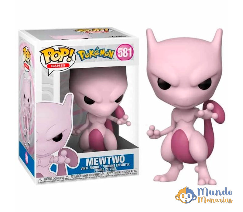 FUNKO POP POKEMON 581 MEWTWO
