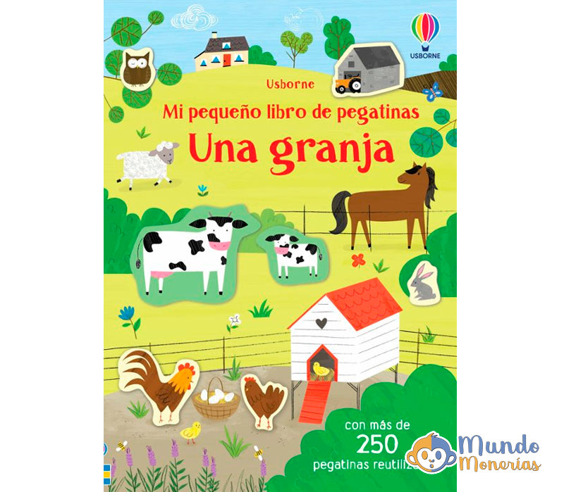 UNA GRANJA: LIBROS DE PEGATINAS