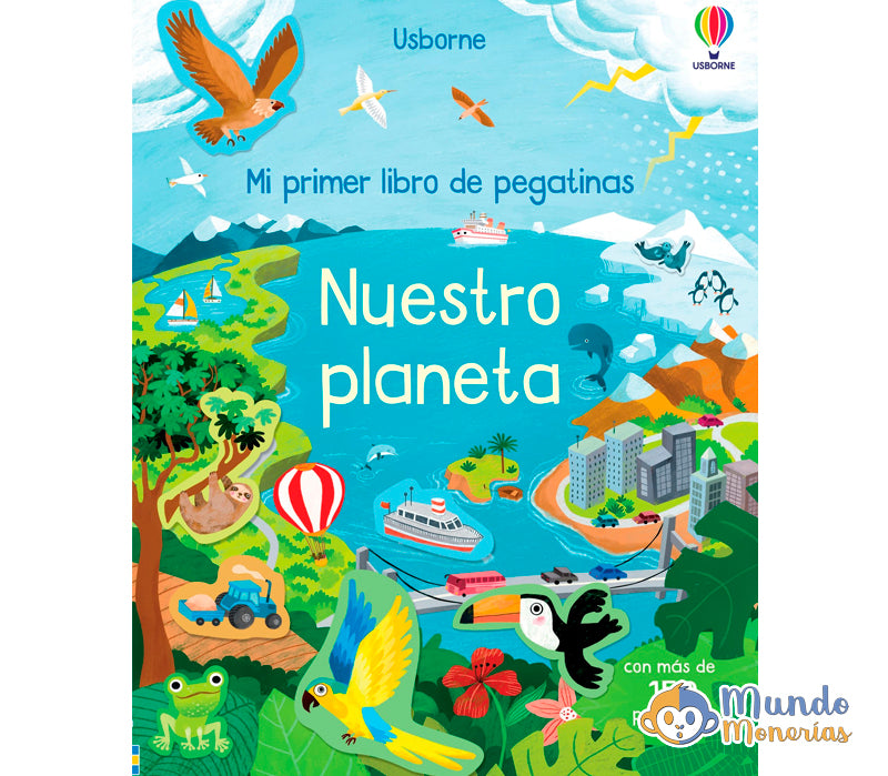 NUESTRO PLANETA (MI PRIMER LIBRO DE PEGATINAS)