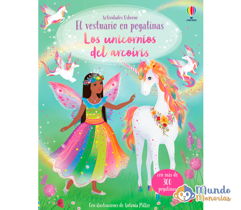 EL VESTUARIO EN PEGATINAS. LOS UNICORNIOS DEL ARCOIRIS