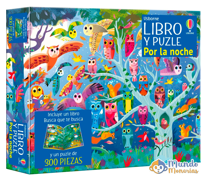 LIBRO Y PUZZLE - POR LA NOCHE