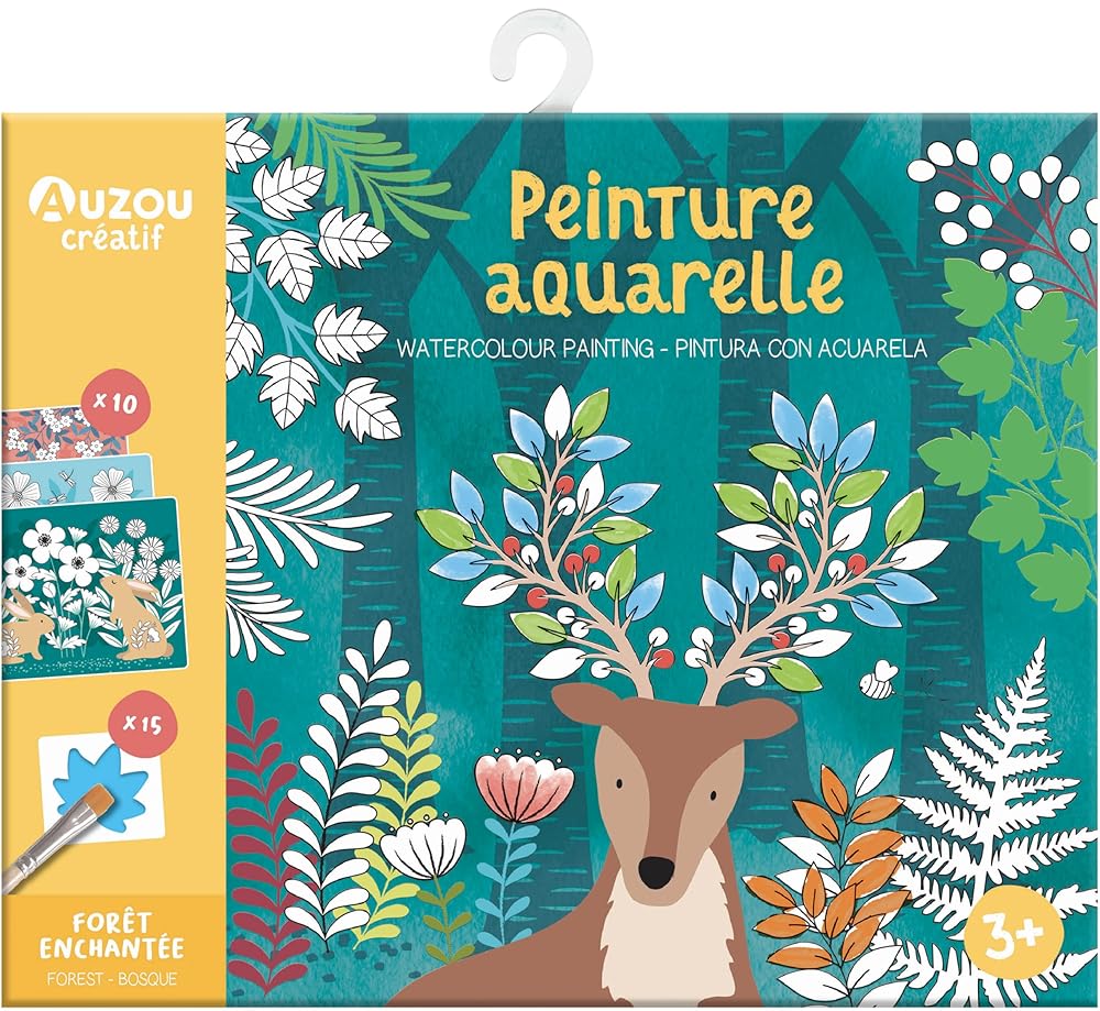 Ma pochette d'artiste - peinture aquarelle - forêt enchantée cover image