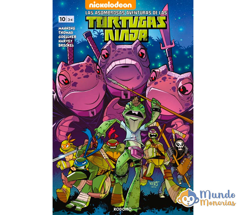 LAS ASOMBROSAS AVENTURAS DE LAS TORTUGAS NINJA 10