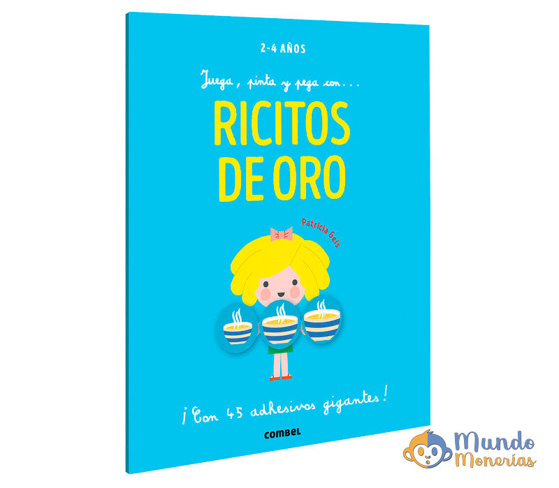 JUEGA, PINTA Y PEGA CON RICITOS DE ORO