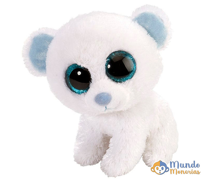 PELUCHE S&S PEQUEÑO OSO POLAR MARSHMALS