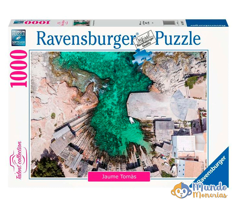 PUZZLE CALO DE SANT AGUSTI FORMENTERA 1000 PIEZAS