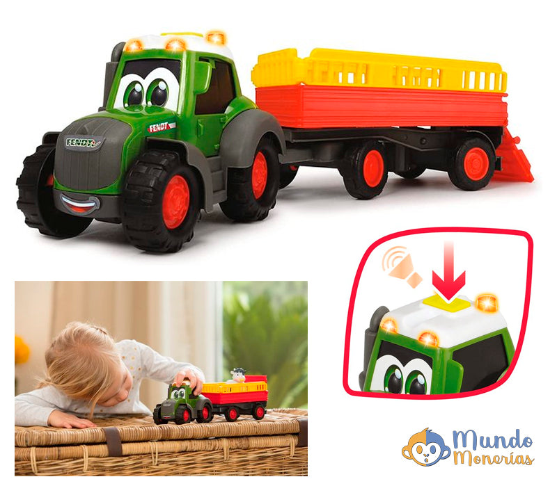 ABC TRACTOR INFANTIL CON SONIDO