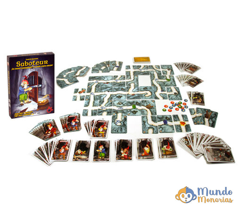 JUEGO DE ESTRATEGIA SABOTEUR 1+2