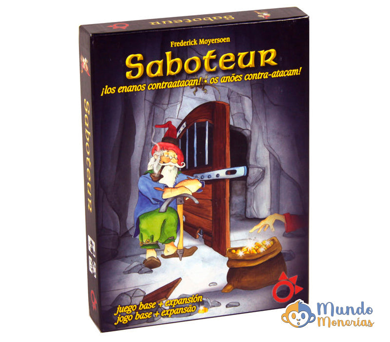 JUEGO DE ESTRATEGIA SABOTEUR 1+2