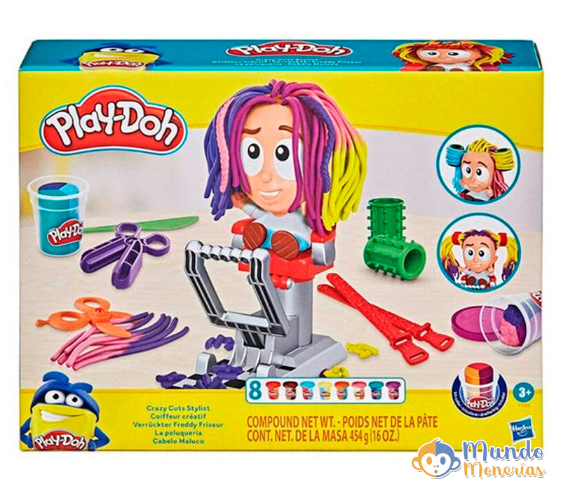 JUEGO PLAY-DOH PELUQUERIA CORTE DIVERTIDOS