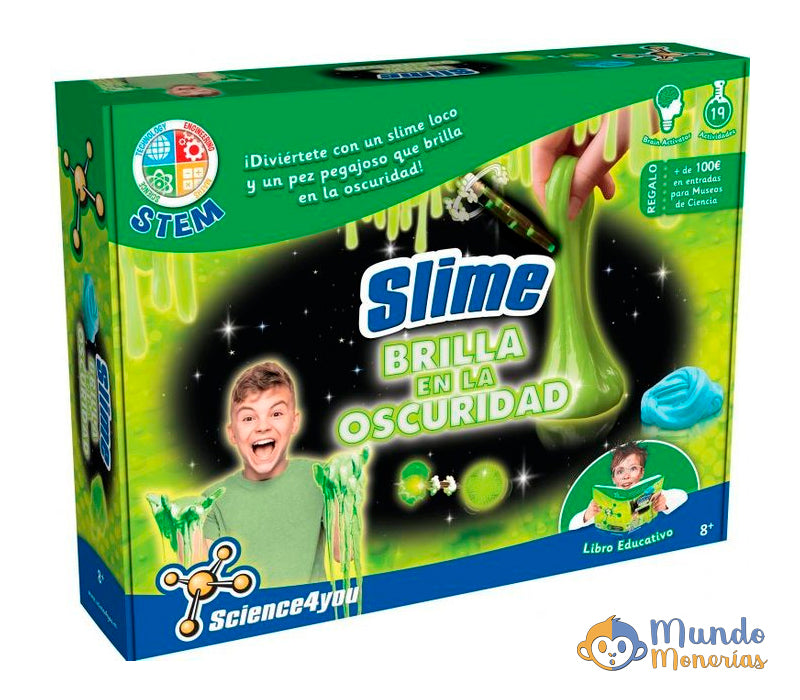 JUEGO SLIME BRILLA EN LA OSCURIDAD