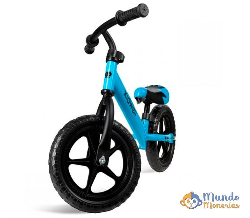 BICICLETA DE EQUILIBRIO DE ACERO AZUL