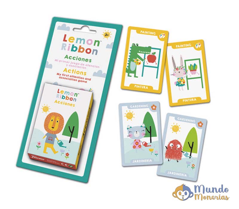 BARAJA EDUCATIVA LEMON RIBBON ACTIVIDADES