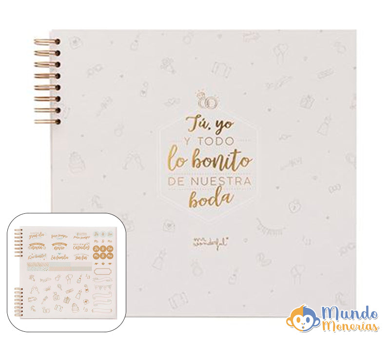 ÁLBUM DE FOTOS - TÚ, YO Y TODO LO BONITO DE NUESTRA BODA