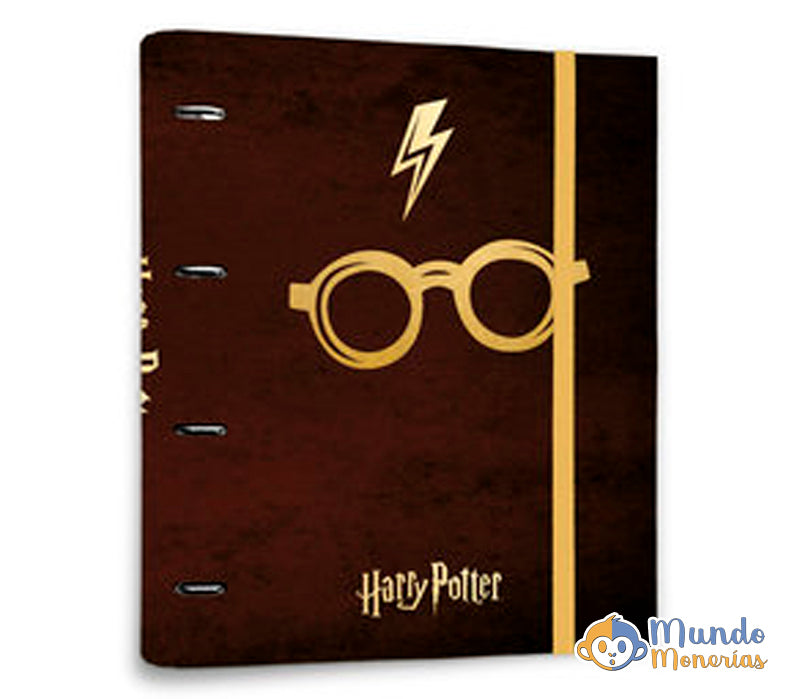 CARPETA 4 ANILLAS TROQUELADA PREMIUM GAFAS HARRY POTTER