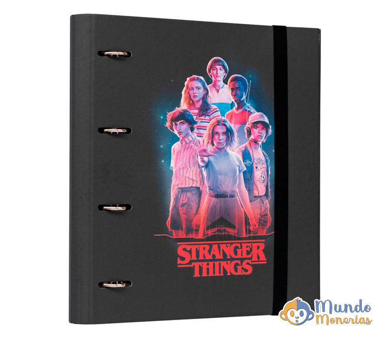 CARPETA 4 ANILLAS PREMIUM STRANGER THINGS