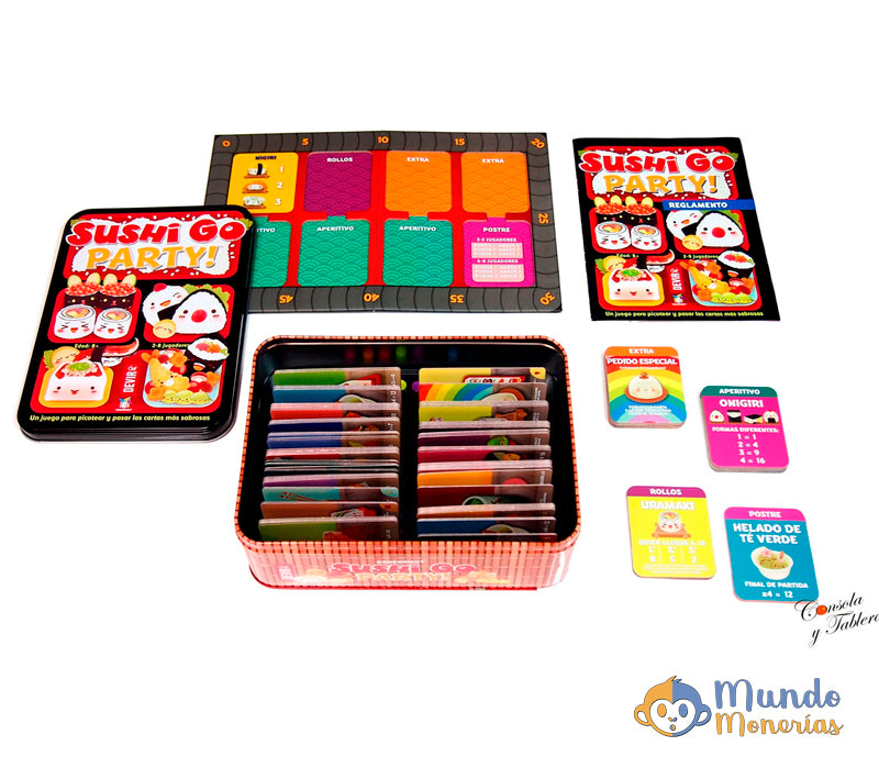 JUEGO DE MESA SUSHI GO PARTY