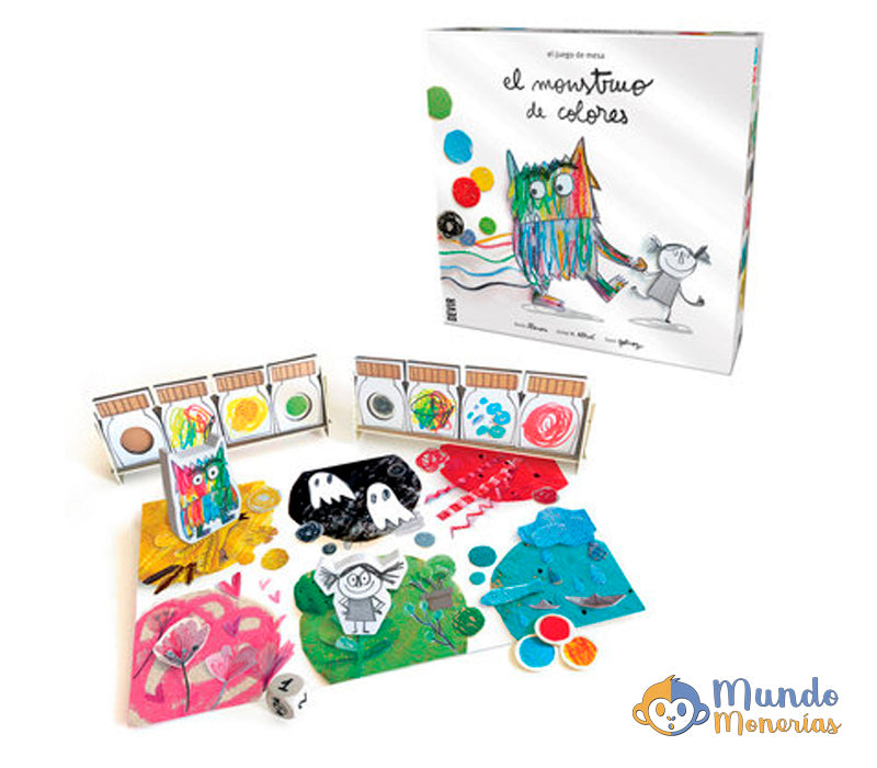 JUEGO DE MESA MONSTRUO DE COLORES