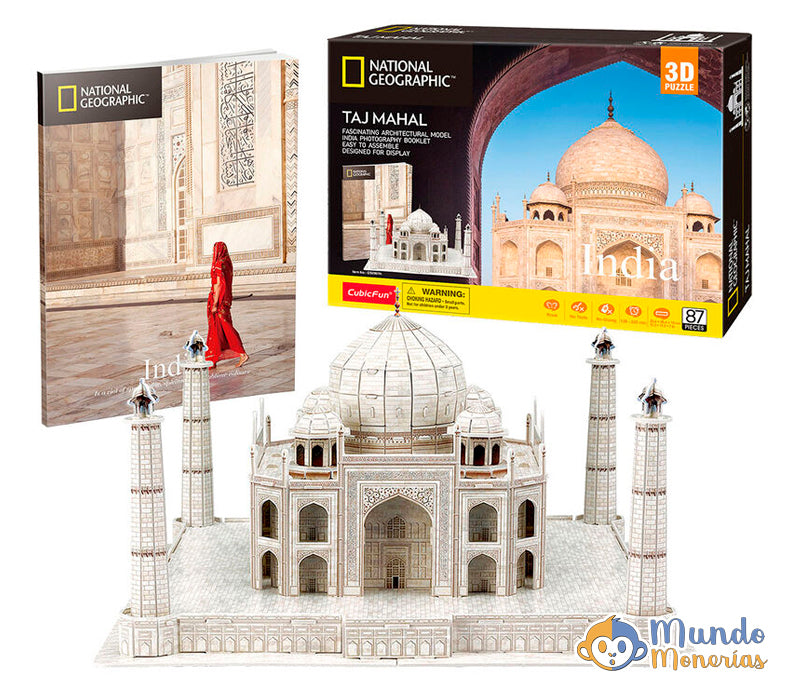 Puzzle 3D Taj Mahal National Geographic