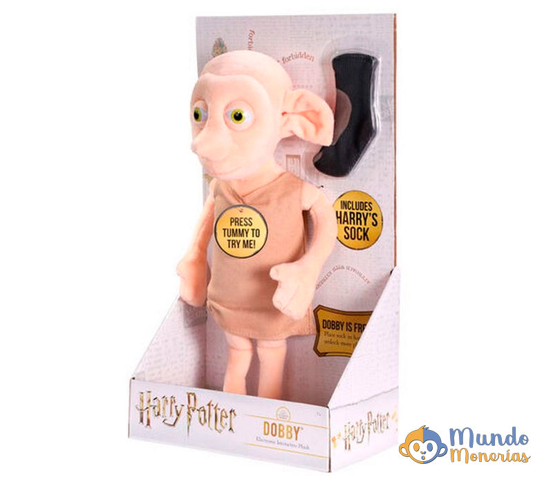 PELUCHE INTERACTIVO HARRY POTTER DOBBY